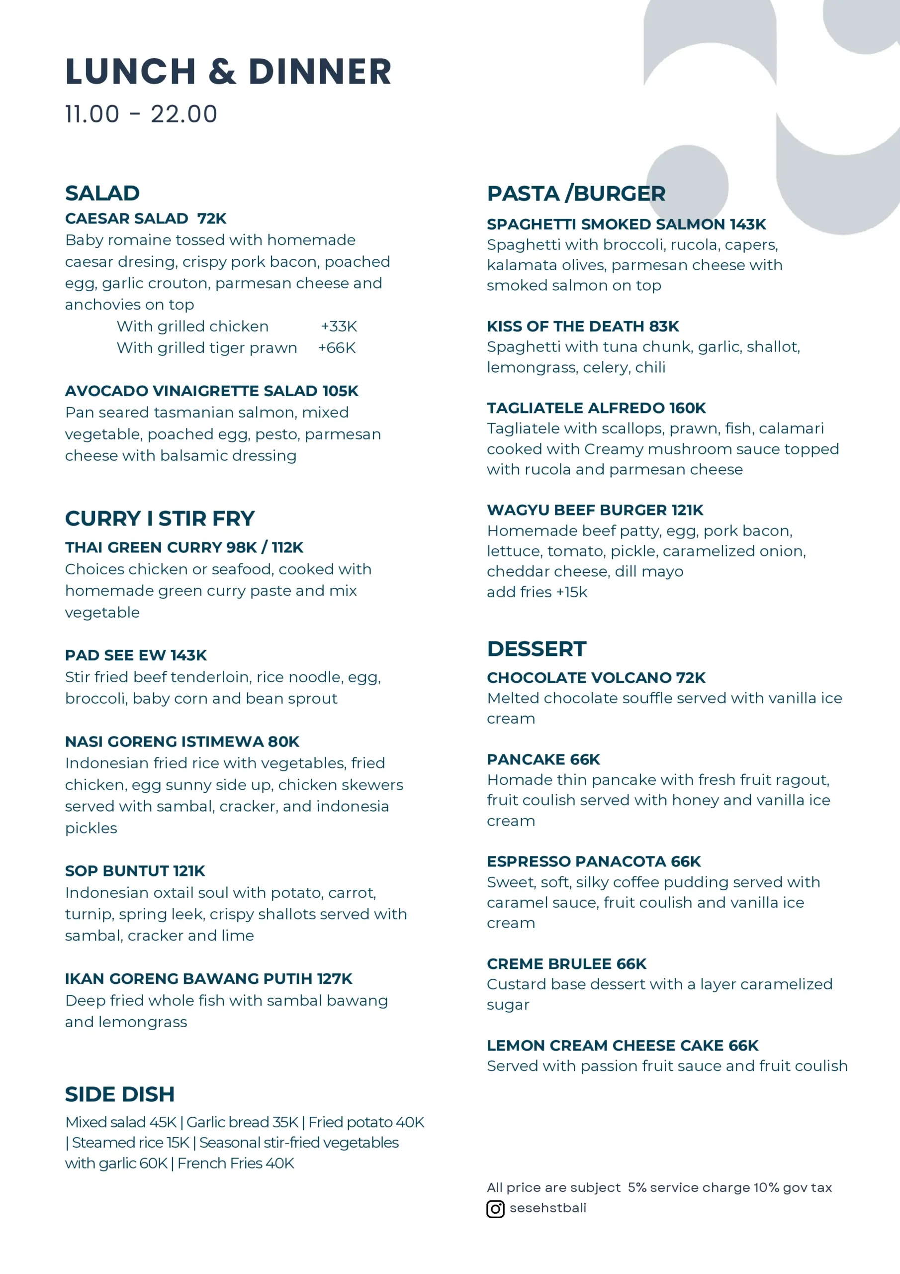 MENU SESEH UPDATE-4-4